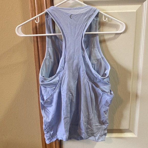 Zyia light blue exercise too with built in bra - Picture 2 of 2